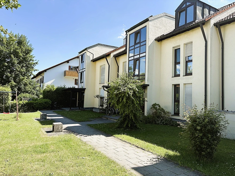 Außenansicht der Wohnanlage in Pfaffenhofen