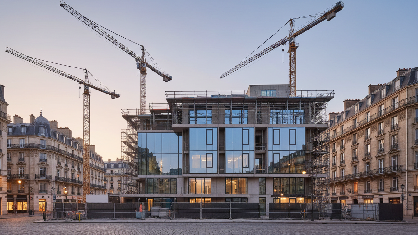 apoprojekt revitalisiert historisches Industriegebäude für Berliner Energietechnologie-Unternehmen – KI-generiertes Symbolbild