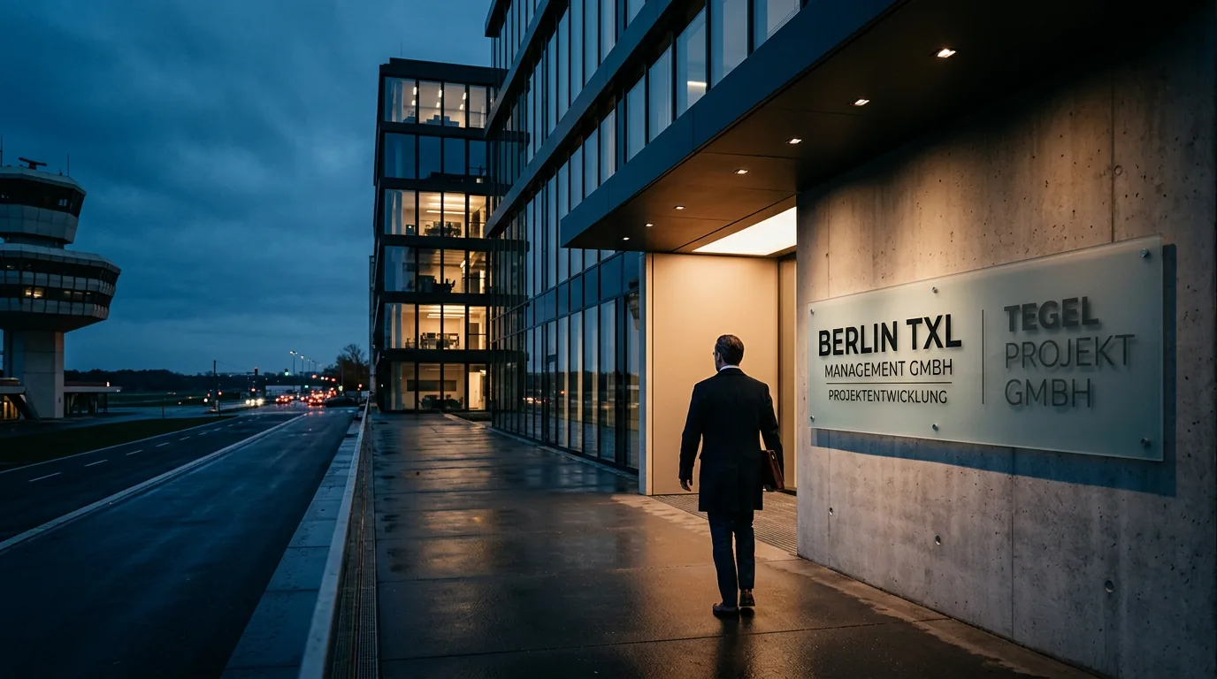 Tegel Projekt GmbH firmiert um in Berlin TXL Management GmbH