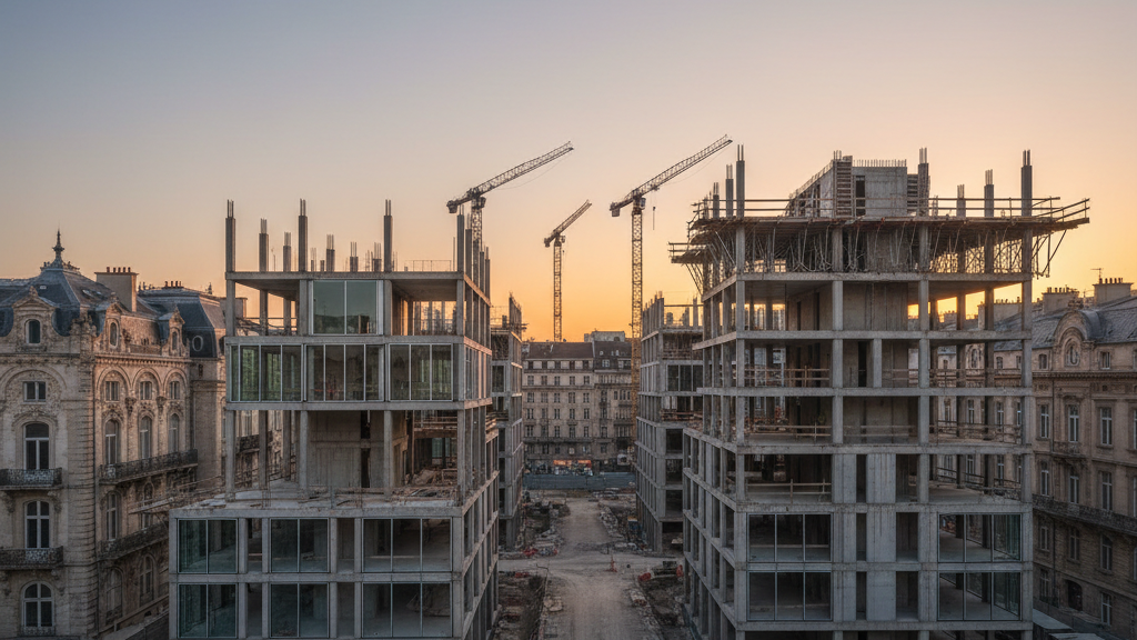Vergabeempfehlung für Projektpartnerschaft Quartier ICC in Berlin erteilt – KI-generiertes Symbolbild