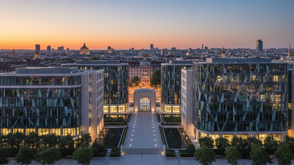 Cardo Brussels Hotel mit BREEAM 'Sehr gut' zertifiziert – KI-generiertes Symbolbild