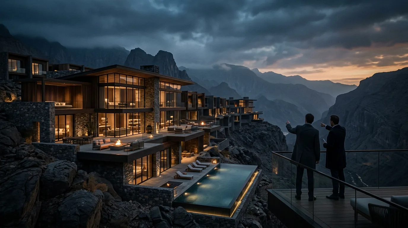 Chedi Hospitality und Rawasi Development kündigen Bergresort im Oman an