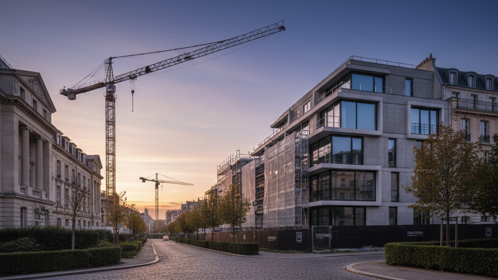 Neues Wohnquartier in Berlin-Pankow: Entwicklung an der Eldenaer Straße nach Bau-Turbo-Verfahren – KI-generiertes Symbolbild