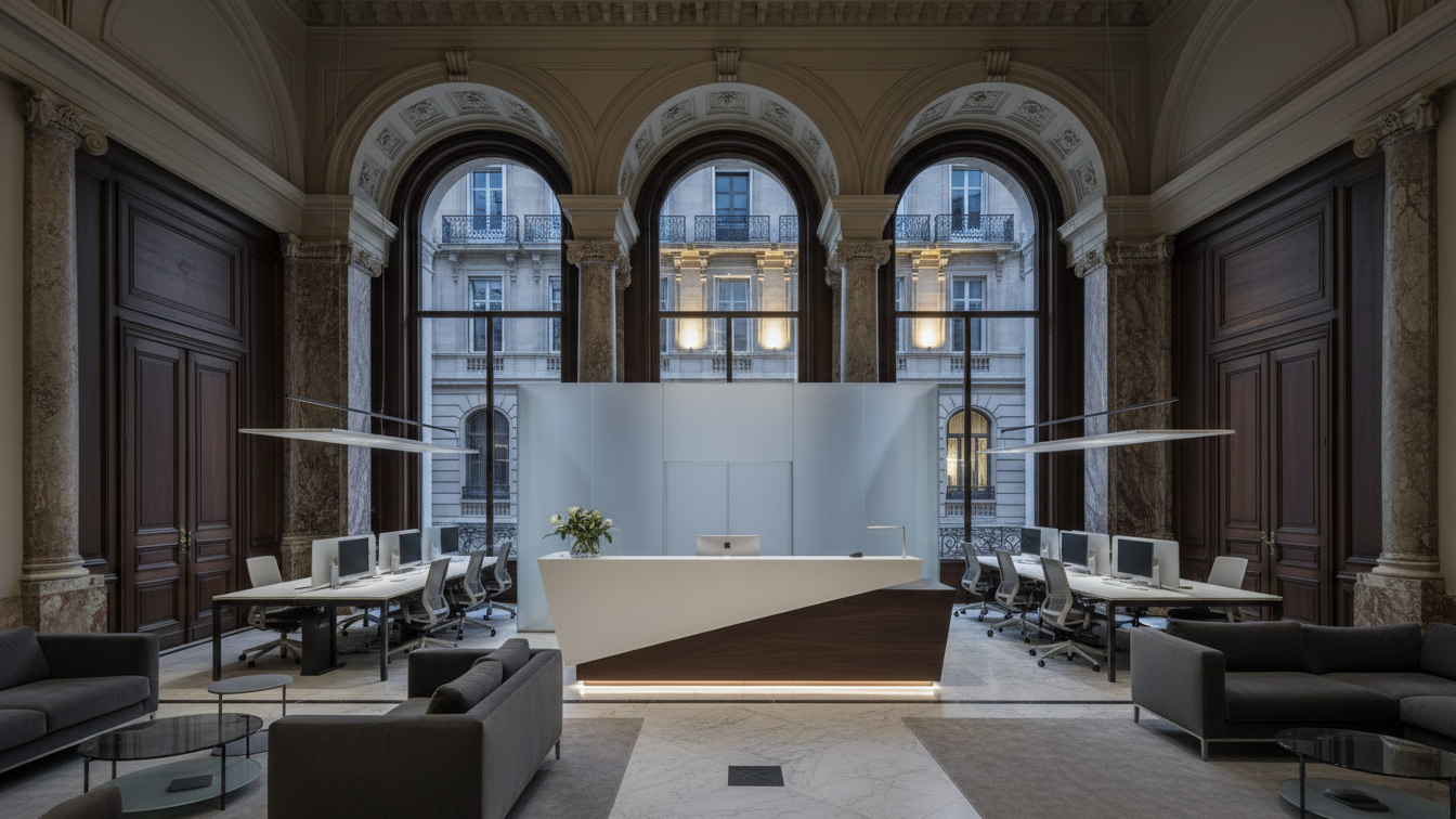 Fintech-Unternehmen Maybern erweitert seine Bürofläche auf 30.000 Quadratfuß am 10 Astor Place – KI-generiertes Symbolbild