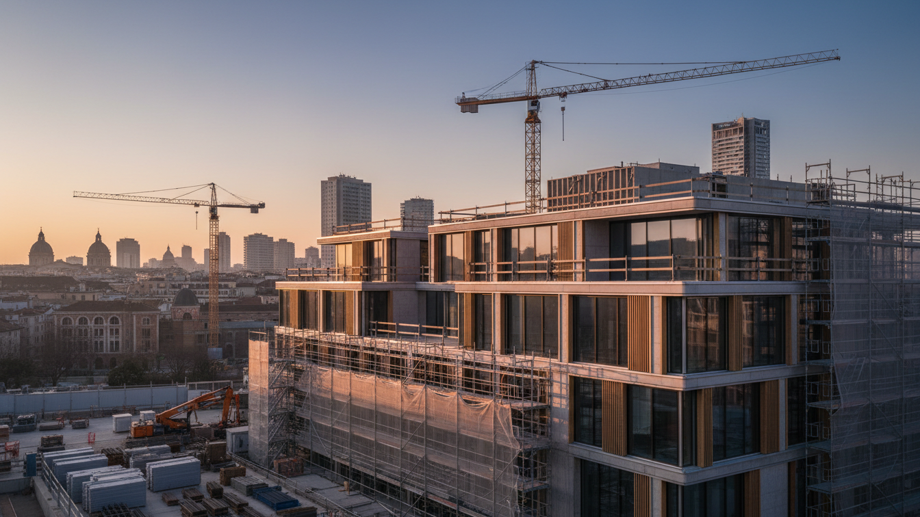 Neues Modell für Gewerbeimmobilien: Überschüssiger Solarstrom für gemeinnützige Zwecke – KI-generiertes Symbolbild