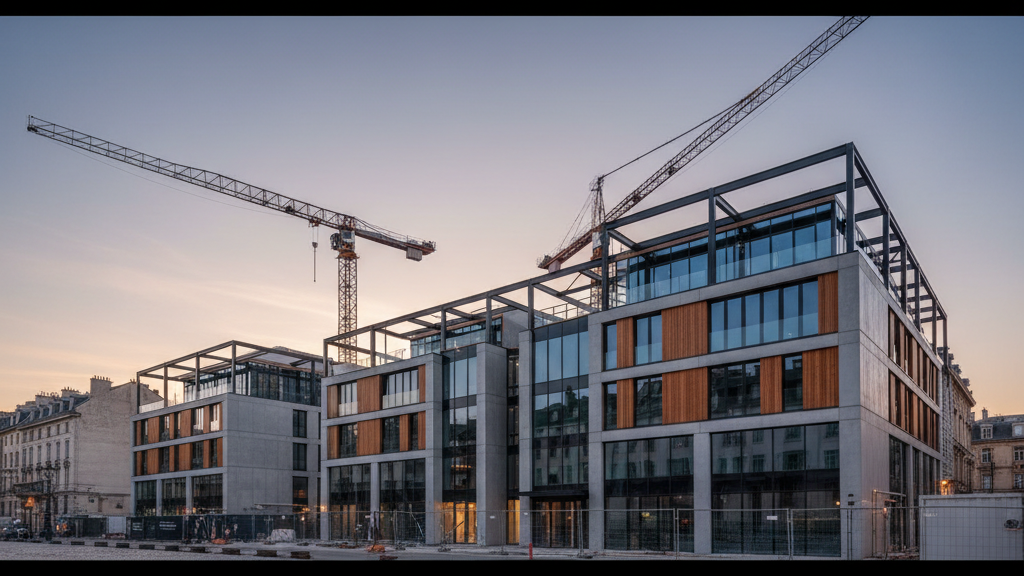 Grundsteinlegung für Quartier Wandsbek Markt in Hamburg vollzogen – KI-generiertes Symbolbild