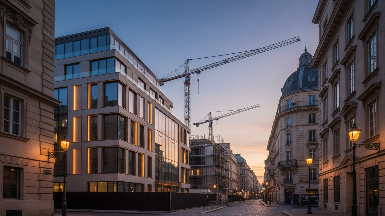 Henn GmbH gewinnt Innenarchitektur-Wettbewerb für Schloss Bellevue – KI-generiertes Symbolbild
