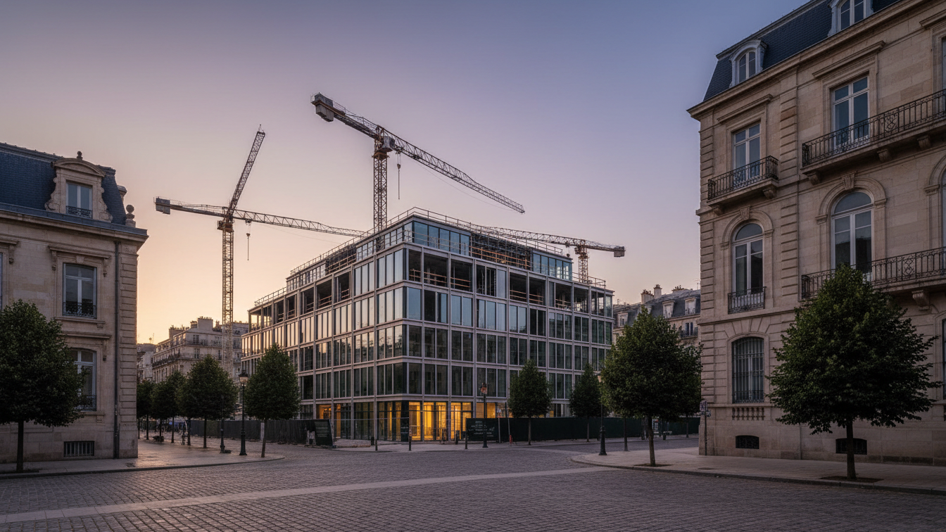 HOCHTIEF im Londoner Stromnetzausbau engagiert – KI-generiertes Symbolbild
