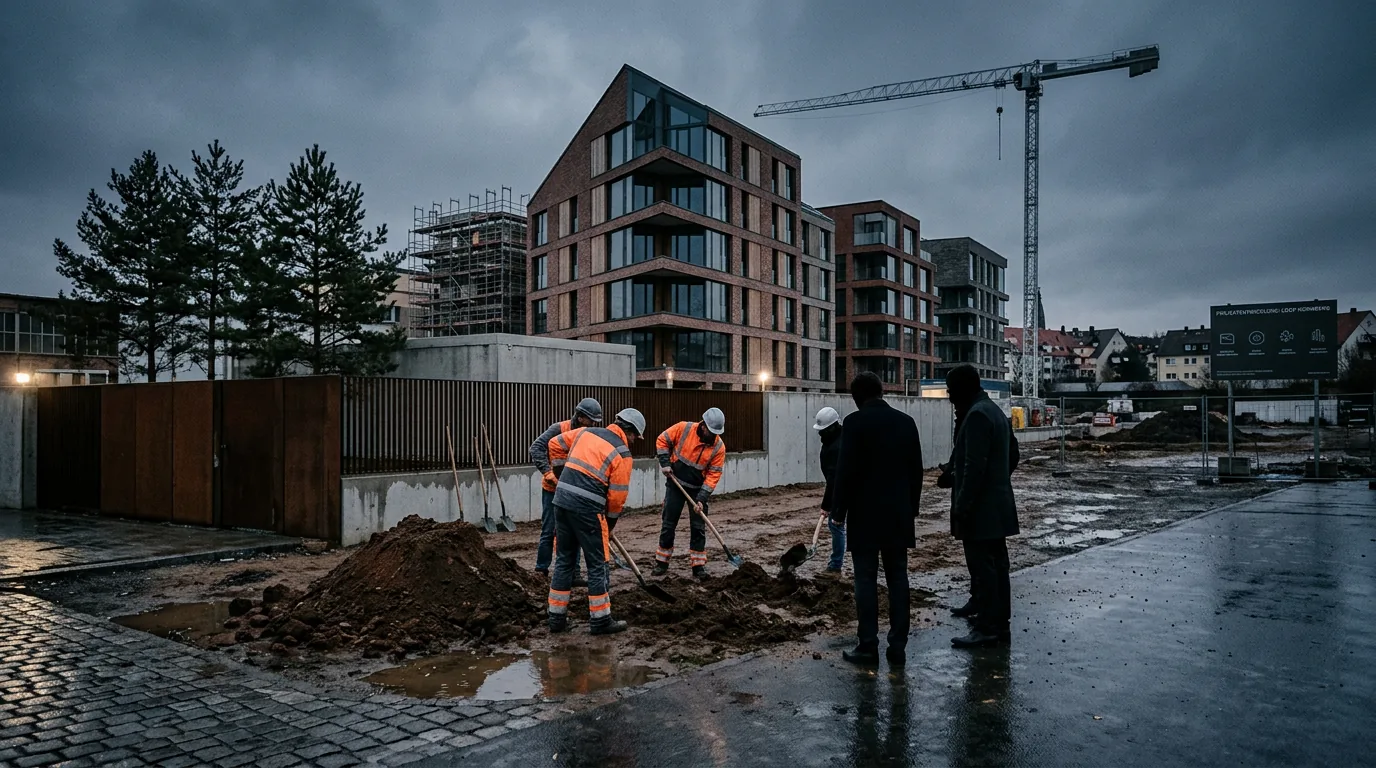 LOOP Nürnberg: Baustart für das Stadtquartier auf dem ehemaligen Radrennbahn-Areal