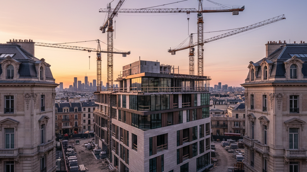 Mixed-Use-Entwicklungen als Zukunftsmodell der Stadtplanung – KI-generiertes Symbolbild