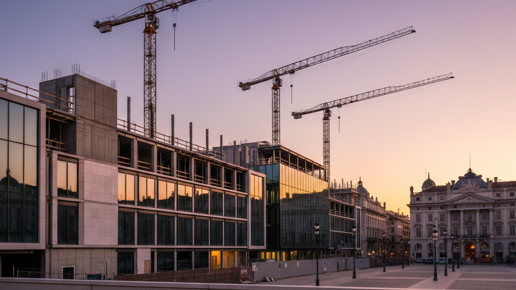 Neues Stadtquartier mit 500 bis 600 Wohneinheiten in Kaltenkirchen geplant – KI-generiertes Symbolbild