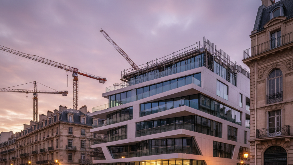 Baustart für 167 Wohnungen in Düsseldorf-Grafental durch nyoo Real Estate – KI-generiertes Symbolbild