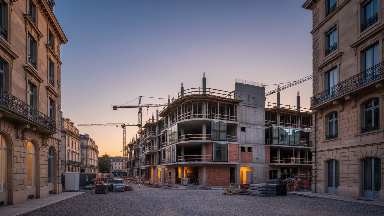 Primus Immobilien AG beginnt Rückbau am Cecilienplatz in Berlin-Hellersdorf – KI-generiertes Symbolbild
