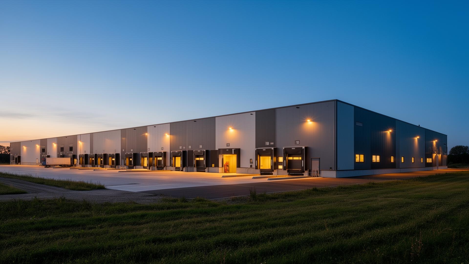 Schnellecke Real Estate veräußert Logistik- und Produktionsimmobilie in Sassenburg an Periskop Logistik Fonds – KI-generiertes Symbolbild