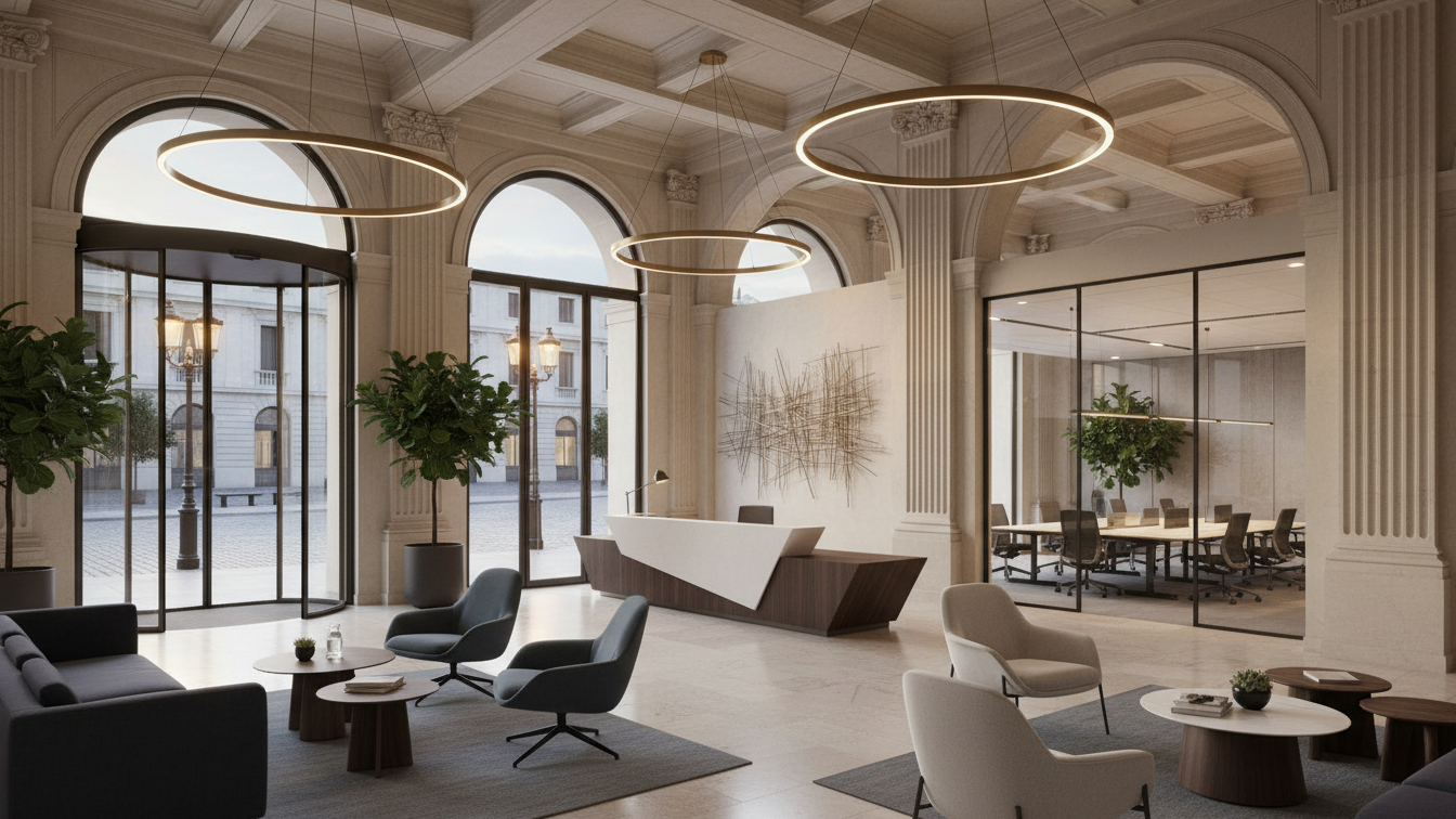 Selldorf Architects verlängert Mietvertrag für 860 Broadway um zehn Jahre – KI-generiertes Symbolbild