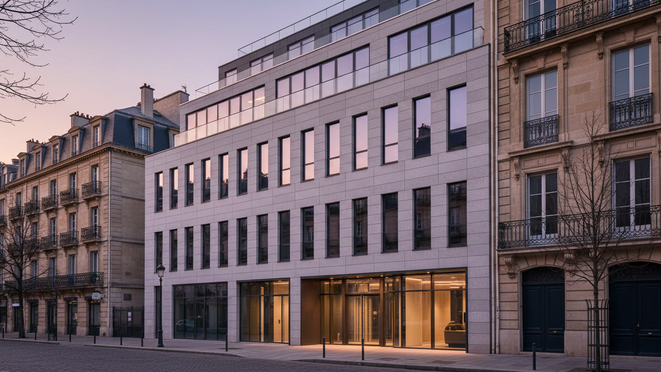 The New School veräußert Loeb Hall Residenz für 52 Mio. $ an Hawkins Way Capital – KI-generiertes Symbolbild