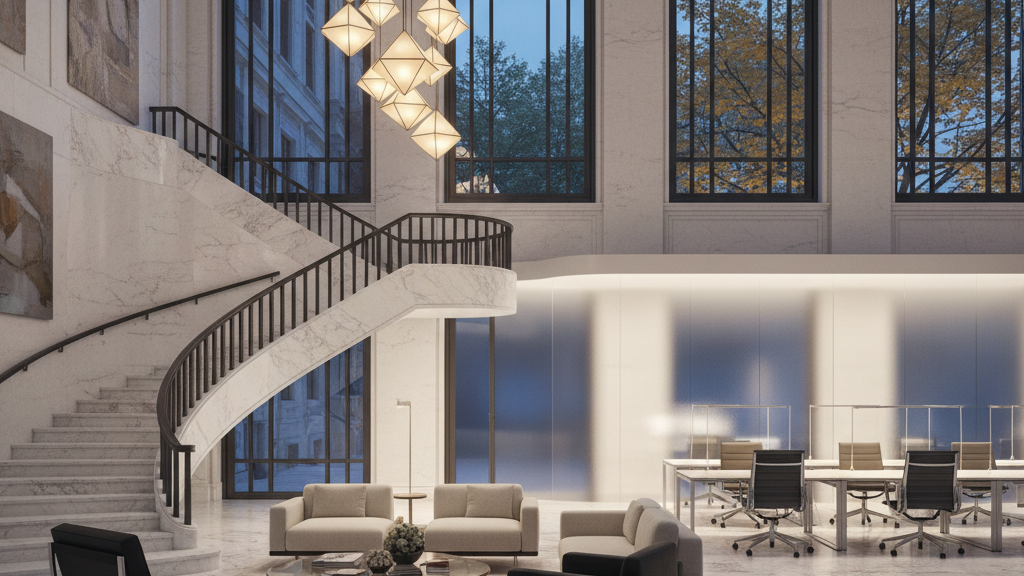 Union Investment vermietet 7.566 m² Bürofläche im EMPORIO Tower an Deutsche Bank – KI-generiertes Symbolbild