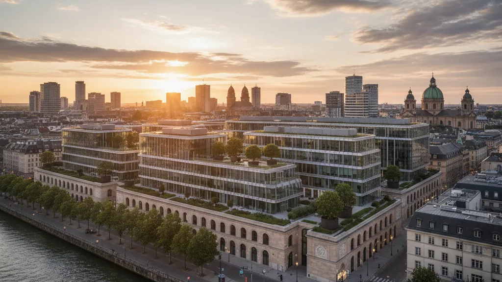 Urban Partners legt 650-Millionen-Euro-Fonds für Stadterneuerung auf – KI-generiertes Symbolbild