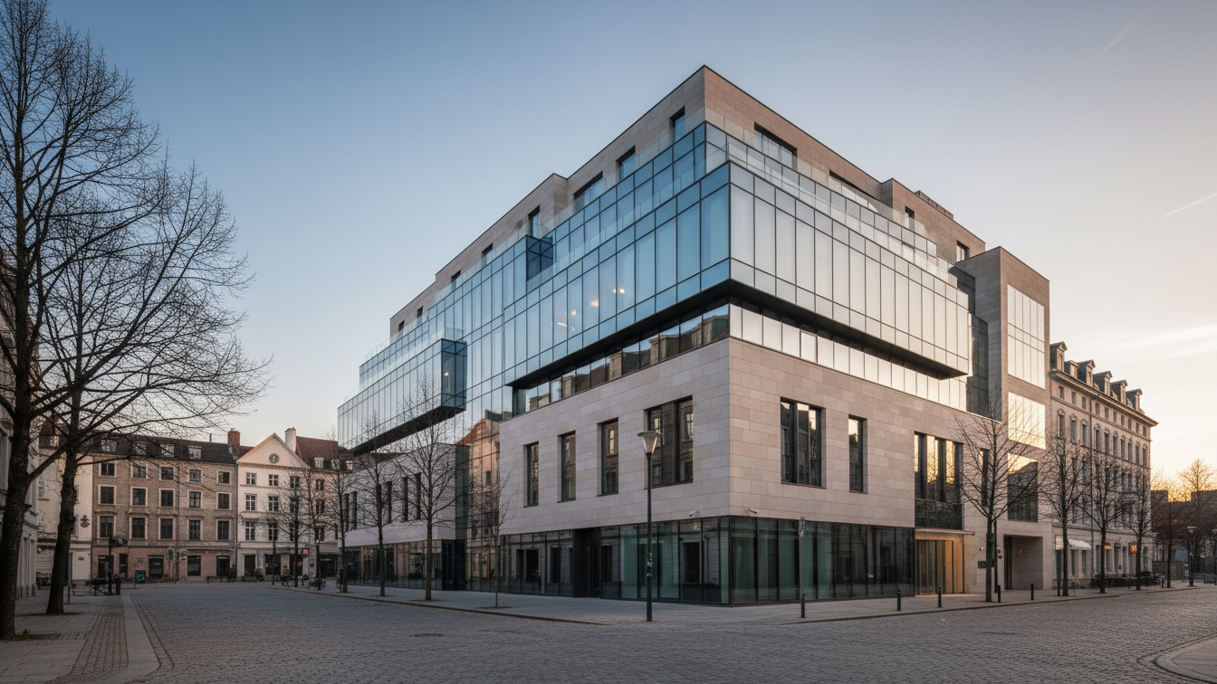 Emil-Officecenter im Dortmunder Technologiepark vollständig vermietet – KI-generiertes Symbolbild