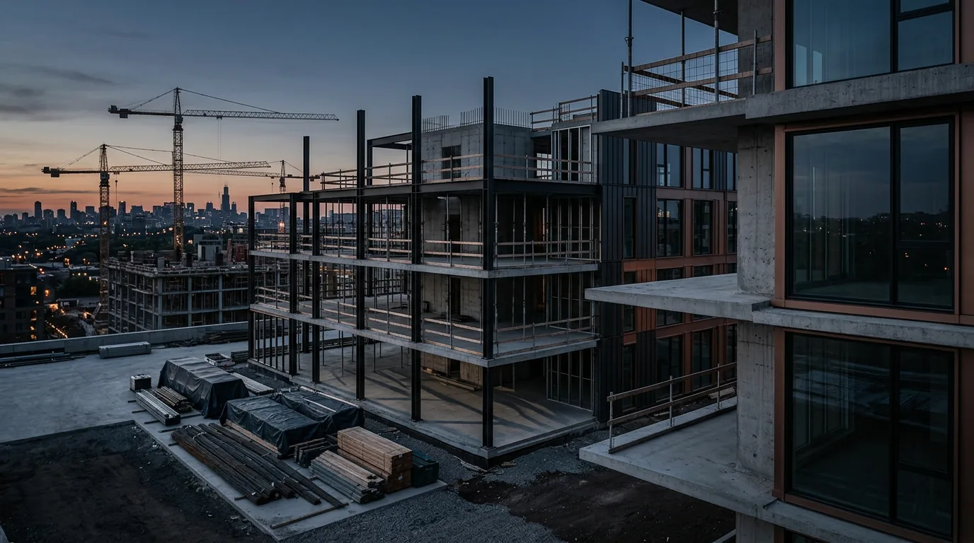 Richtfest für das Wohnquartier "4Living" in Nürnberg-Mögeldorf