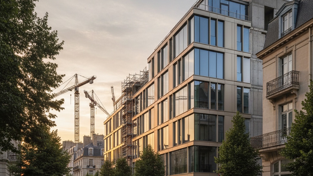 Wohnprojekt ODER in Berlin-Neukölln erreicht Richtfest-Phase – KI-generiertes Symbolbild